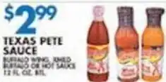 Associated Texas Pete Sauce offer