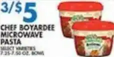 Associated Chef boyardee microwave pasta offer