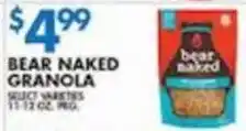 Associated Bear Naked Granola offer