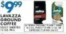 Associated Lavazza ground coffee offer