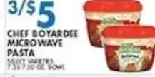Associated Chef boyardee microwave pasta offer