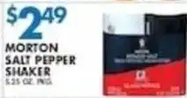 Associated Morton salt pepper shaker offer