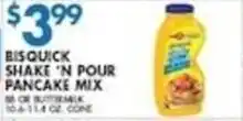 Associated Bisquick shake 'n pour pancake mix offer