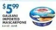 Compare Foods Galsani imported mascarpone offer