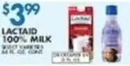 Compare Foods Lactaid 100% milk offer
