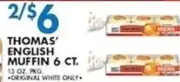 Compare Foods Thomas' English Muffin offer