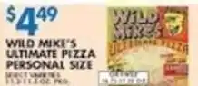 Compare Foods Wild Mike's ultimate pizza offer