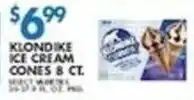 Compare Foods Klondike ice cream cones offer