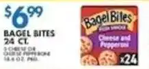 Compare Foods Bagel Bites offer