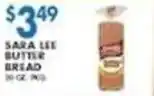 Compare Foods Sara Lee butter bread offer