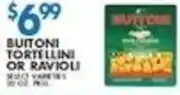 Compare Foods Buitoni tortellini or ravioli offer