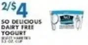 Compare Foods So Delicious Dairy Free Yogurt offer