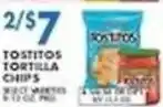 Compare Foods Tostitos tortilla chips offer