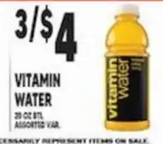 Associated Vitamin Water offer