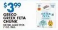 Associated Greco greek feta chunk offer