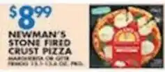 Associated Newman's stone fired crust pizza offer