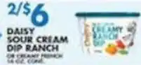 Associated Daisy sour cream dip ranch offer