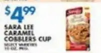 Associated Sara Lee Caramel Cobblers Cup offer