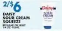 Associated Daisy sour cream squeeze offer