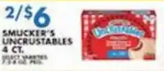Associated Smucker's Uncrustables offer
