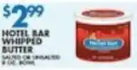 Associated Hotel Bar Whipped Butter offer