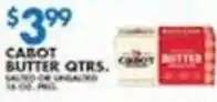 Associated Cabot butter qtrs offer