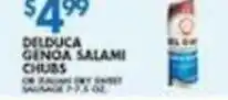 Associated Delduca genoa salami clubs offer