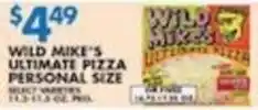 Associated Wild Mike's Ultimate Pizza offer
