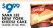 Associated Sara Lee New York Cheese Cake offer