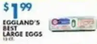 Associated Eggland's Best Large Eggs offer