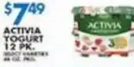 Associated Activia Yogurt offer