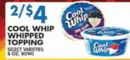 Associated Cool Whip Whipped Topping offer