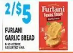 Associated Furlani garlic bread offer