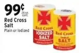 Met Foodmarkets Red Cross salt offer