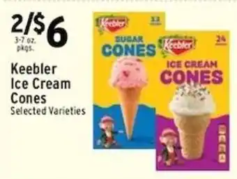 Met Foodmarkets Keebler ice cream cones offer