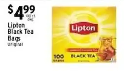 Met Foodmarkets Lipton black tea bags offer