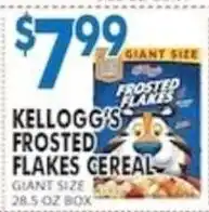 Associated Kellogg's frosted flakes cereal offer