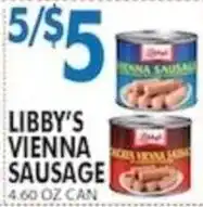 Associated Libby's vienna sausage offer