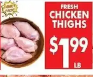 Associated Fresh Chicken Thighs offer