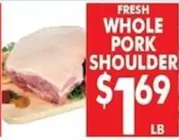 Associated Fresh whole pork shoulder offer