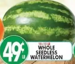 Associated Whole Seedless Watermelon offer
