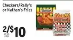 Associated Checkers/Rally's or Nathan's Fries offer