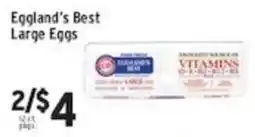 Associated Eggland's Best Large Eggs offer