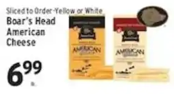 Associated Boar's Head American Cheese offer