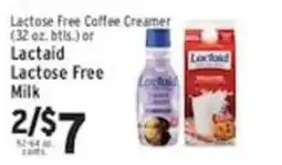 Associated Lactaid lactose free milk offer