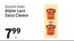 Associated Alpine Lace Swiss Cheese offer
