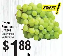 Smart & Final Green Seedless Grapes offer