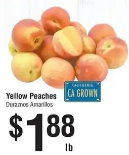 Smart & Final Yellow Peaches offer