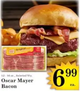 Harvest Foods Oscar Mayer Bacon offer
