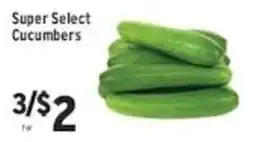 Associated Super Select Cucumbers offer